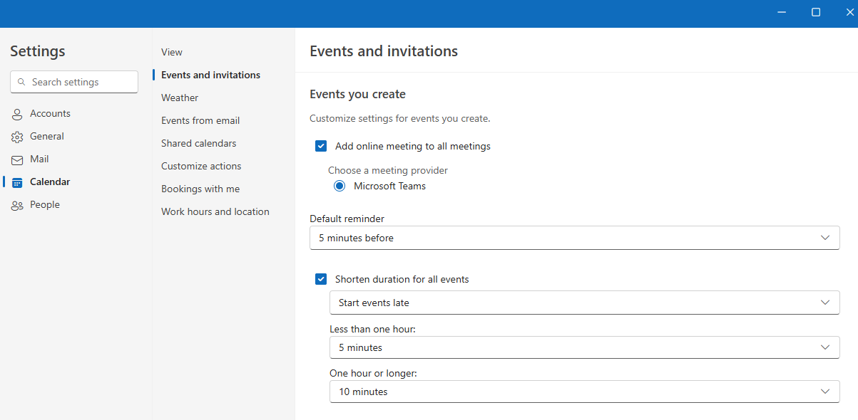 how-to-change-default-meeting-duration-in-outlook